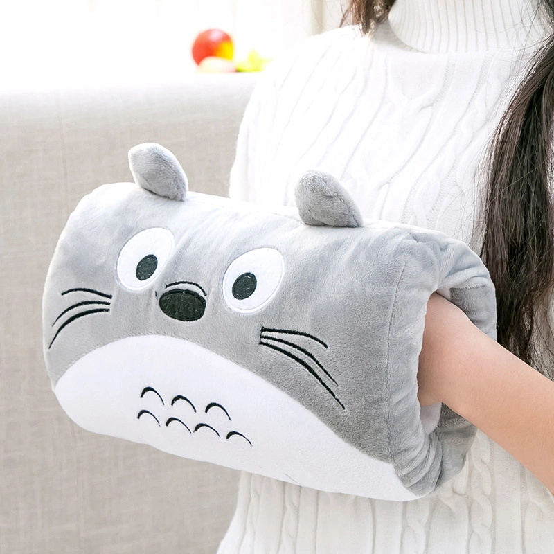 Cute Animal Hand Warm Pillow Hand Cover Plush Toy Doll Cute Girl Hand Pillow in Winter